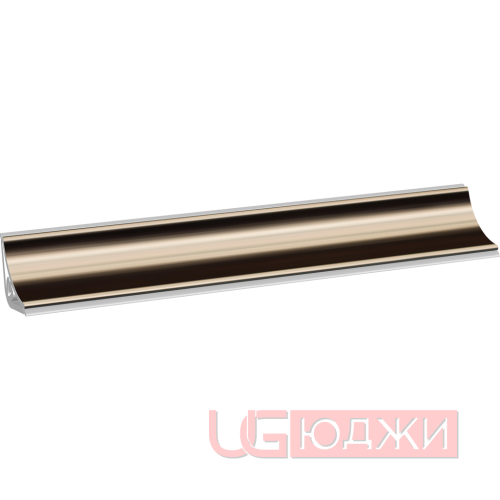 Плинтус для столешниц LB-15 3,0м 612 хром (/612)