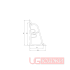 Плинтус для столешниц LB-37 3,0м 322 (105м,г/322)