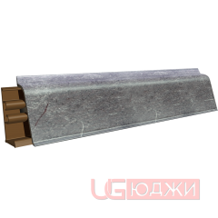 Плинтус для столешниц LB-38 3,0м 6074 (3115м, 3115г, 721г/380)
