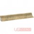 Плинтус для столешниц LB-15 RUS 3,0м 41 (6086) Мрамор серый (057ам, 137м/605)