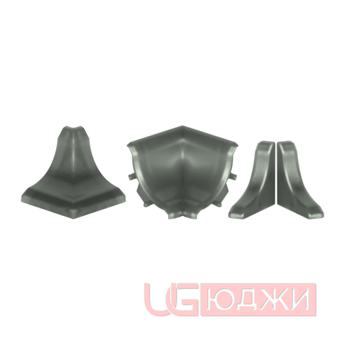 Комплект заглушек LB-15, 001 алюминий