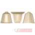 Комплект заглушек LB-37 332, бежевый