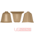 Комплект заглушек LB-37 338, беж