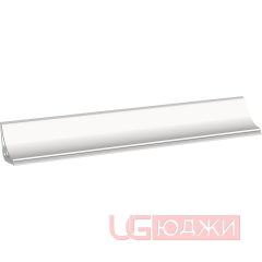 Плинтус для столешниц LB-15 3,0м Alu Mini A-001 (/001)