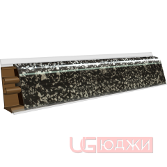 Плинтус для столешниц LB-37 4,2м 6114 (4060м, 4060г/459)