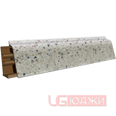Плинтус для столешниц LB-38 3,0м 6126 (131м, 539м, 539г/210)