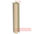 Соединительный уголок 135гр. H-150мм, дуб беленый (15)