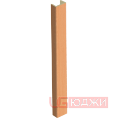 Торцевая заглушка H-100мм, бук (5)