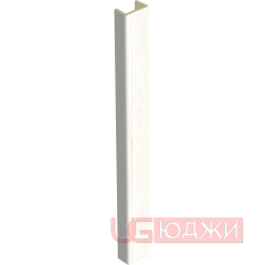 Торцевая заглушка H-100мм, ясень структурный (14)