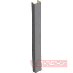 Торцевая заглушка H-150мм, алюминий (8.1)
