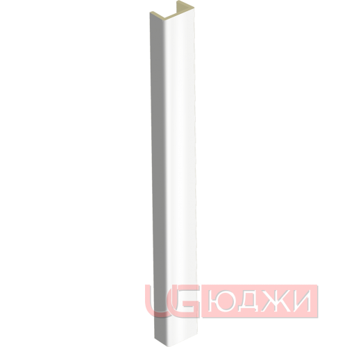 Торцевая заглушка H-150мм, белый глянец (23)