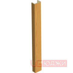 Торцевая заглушка H-150мм, дуб горный (1.1)