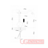 Смеситель Flortek Ода FK Чёрный