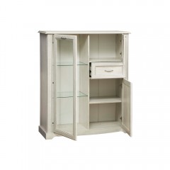 Шкаф комбинированный Сохо 32.09, Бетон пайн белый
