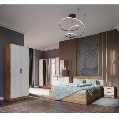 Кровать с настилом ДСП Вегас 160х200