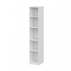 Шкаф распашной ШК 5 (400), Белый