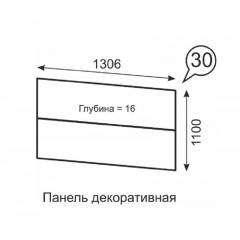 Панель декоративная Твист 30