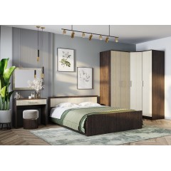 Кровать с реечным настилом Фиеста LIGHT 160х200, венге