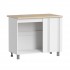 МК Аленушка НПУ 1000 Магнолия Керамика,скоба черный (со столешницей)