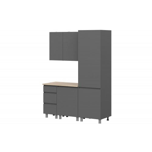 Кухня Денвер (без столешницы). Композиция 8