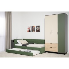 Кровать одинарная Марвэл 90, EPIC 70 MOSS