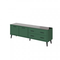 Тумба ТВ Виго 1,6, Изумрудный