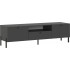 Тумба ТВ Оливия (малая) (металл), Графит, Графит Софт