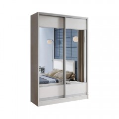 Шкаф-купе Тринити 9 1,35 м, Сандал светлый