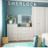 Комод Sherlock 6, ясень светлый