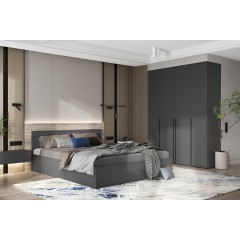 Кровать Челси 1,4м, Графит