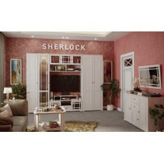 Шкаф двухдверный для одежды Sherlock 12, ясень светлый