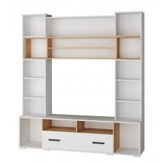 Центральная секция Оскар-18 ОГЦН-1, белый/дуб крафт