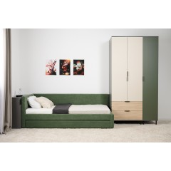 Кровать одинарная Марвэл 90, EPIC 70 MOSS