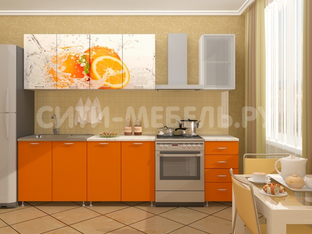 Кухня "Фруктис апельсин"